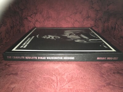 DINAH WASHINGTON - MOSAIC: THE COMPLETE ROULETTE SESSIONS CD BOX 