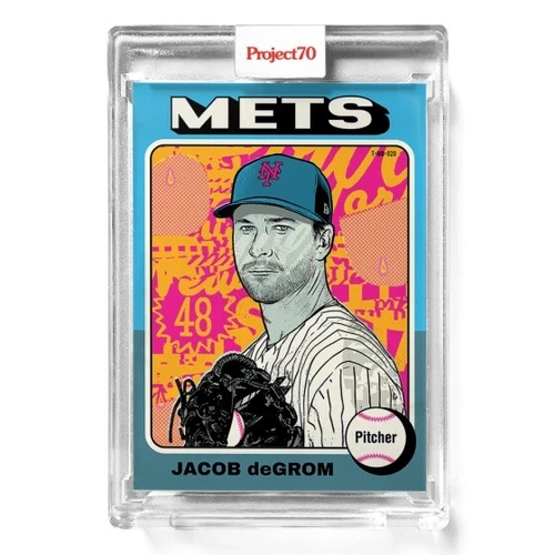 2021/22 Topps Project70® #888 ⚾️ 1975 Jacob deGrom by Morning Breath ⚾️ NY Mets