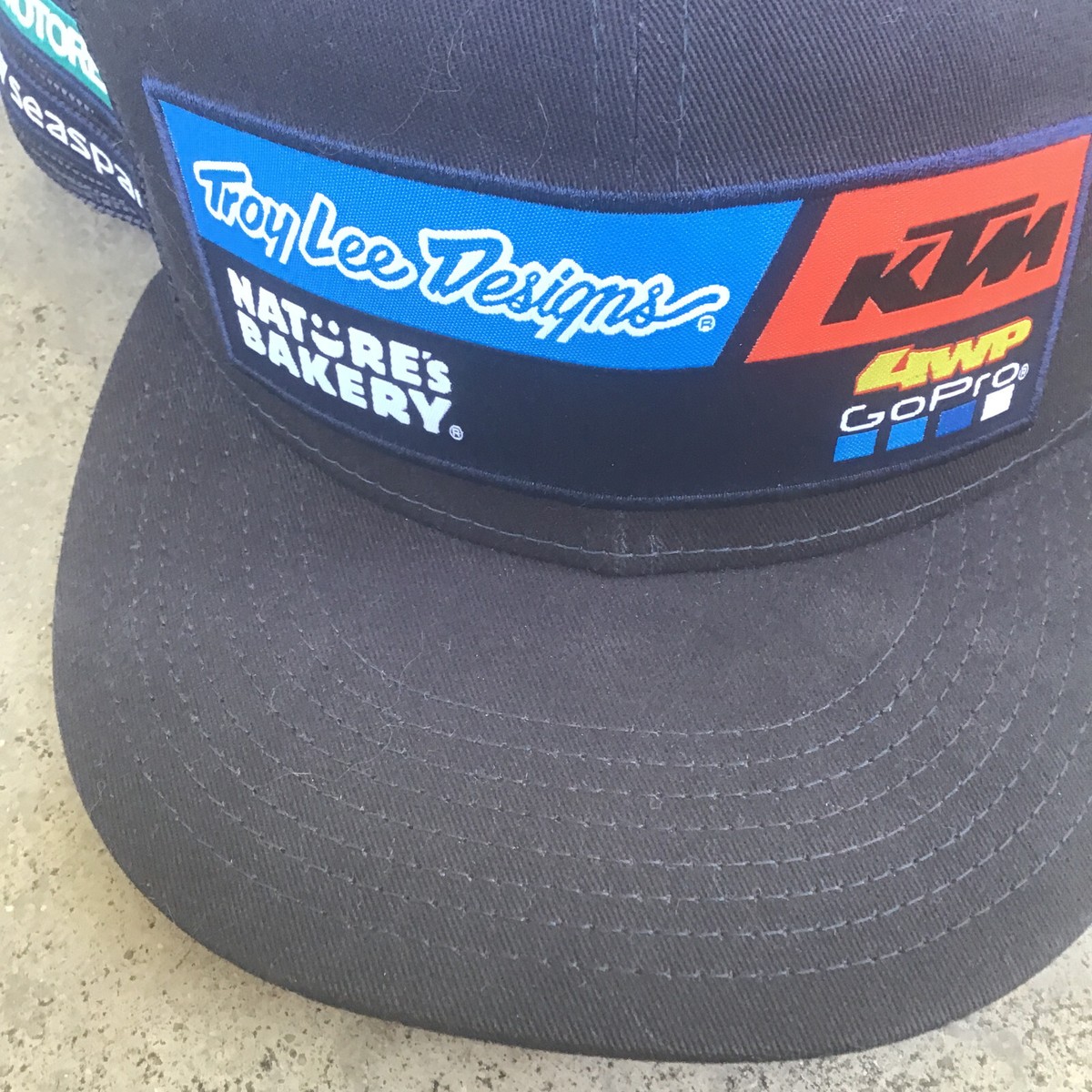 Troy Lee Designs New Era 9Forty Mesh Trucker Hat Snapback Cap KTM