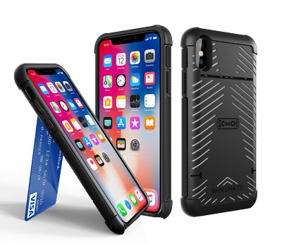 Scooch WINGMATE Hidden Wallet Case for Apple iPhone Xs / iPhone X - Stone