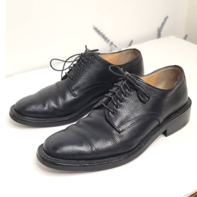 Bruno Magli Edgar Men\'s Black Italian Leather Oxford Lace Up Dress Shoes 12 Bruno Magli Edgar dress Shoes size 10 M , Brown leather  main image 4