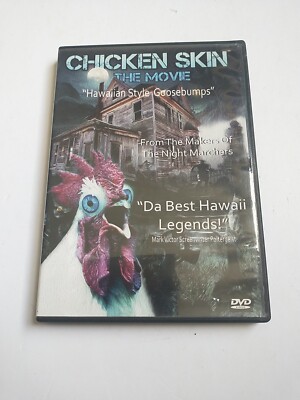 CHICKEN SKIN THE MOVIE DVD/2015/RARE OOP/HAWAIIAN STYLE GOOSEBUMPS