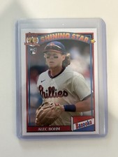 2021 Topps Archives - 1991 Topps Bazooka Shining Stars #91BZ-3 Alec Bohm (RC)