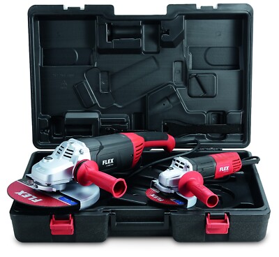 Flex Winkelschleifer Set L2200 230 + L850 125 im Koffer