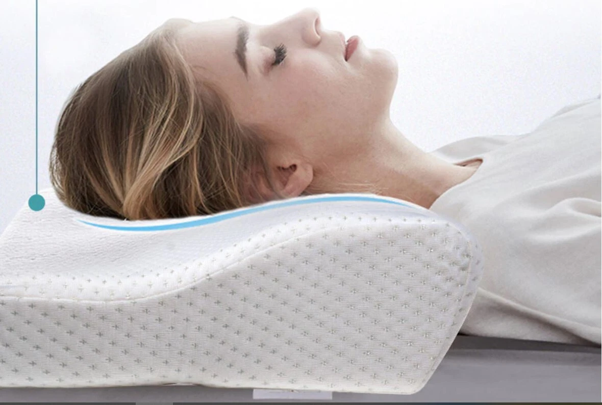 Almohada Ortopédica para Adulto Cojín Suave de Espuma con Memoria de 60x35