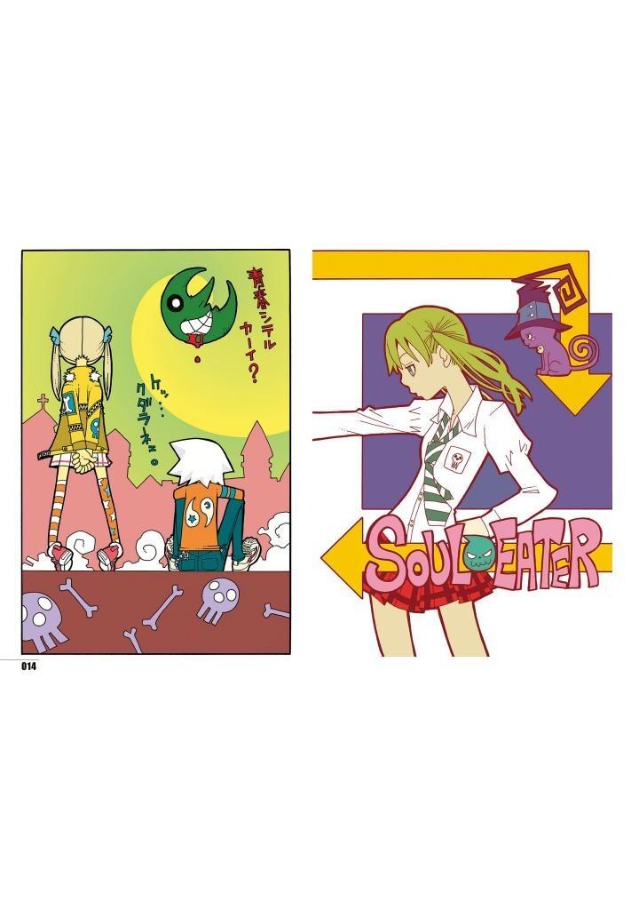 Atsushi Ohkubo SOUL EATER SOUL ART ENCORE! Collection Book 20th