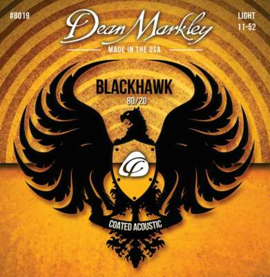 Dean Markley Blackhawk 11-52 Light Coated 80/20 Akustikgitarrensaiten 8019