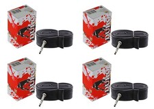 4 FOUR DURO BICYCLE 700 x 35c/38c/43c TUBE 52MM STANDARD PRESTA/FRENCH VALVE.