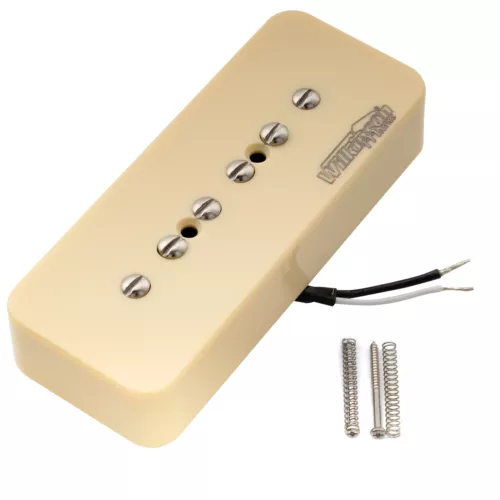 Wilkinson M Series Cream Alnico 5 P90 Soapbar Neck Pickup For Les Paul SG Guitar