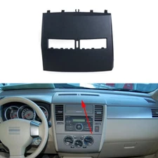 Front Upper Top Center Dash Air Vent Trim Bezel Cover For 2007-2012 Nissan Versa
