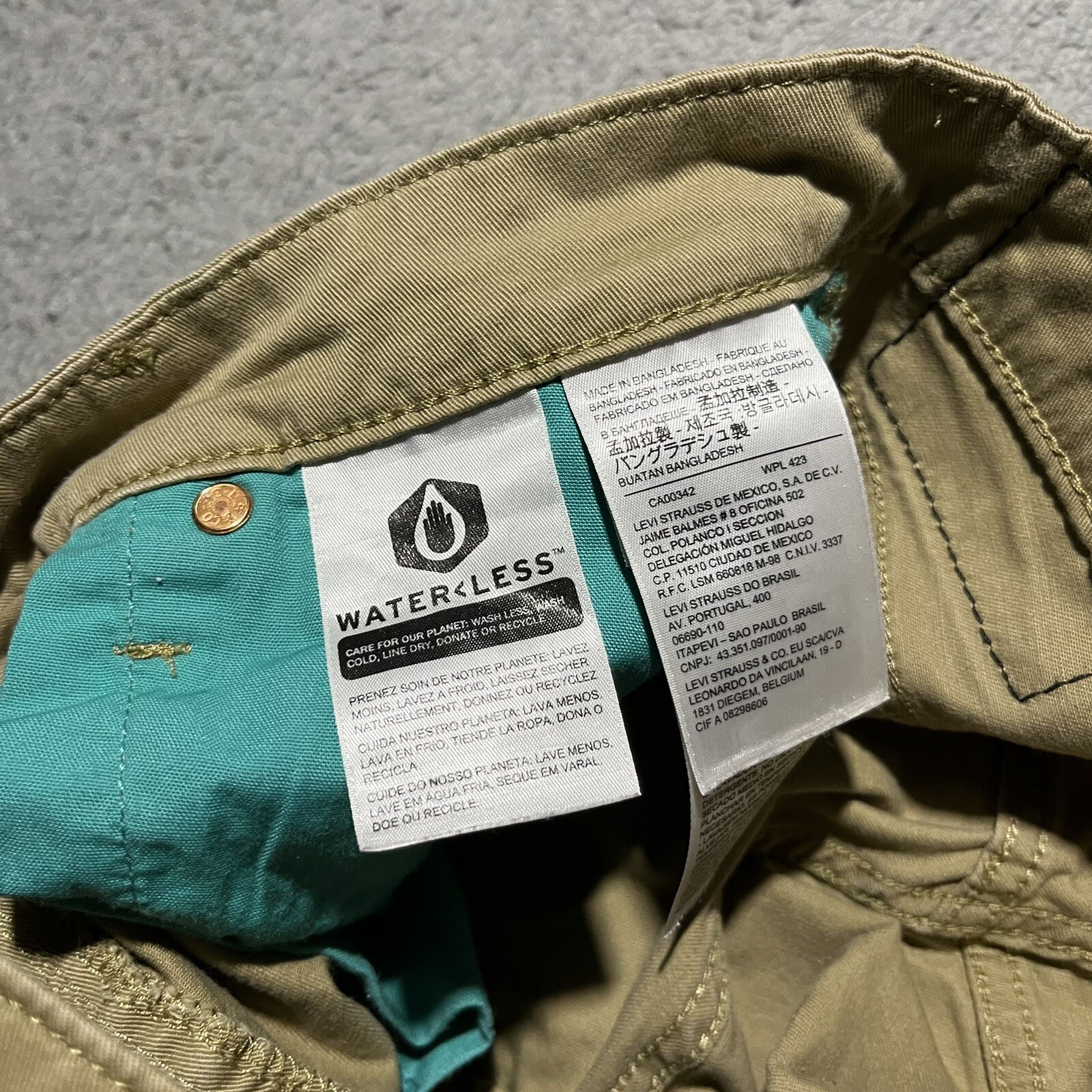 Levi’s 511 Commuter Chino Pants Men 29x32 Beige Khaki… Gem