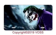 Arkham ART Joker Face Batman Aluminum Car Truck vanity novelty License Plate 
