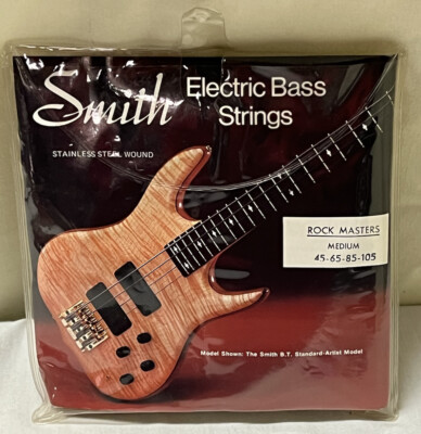 Ken Smith Rock Masters Medium Electric Bass Strings 45/65/85/105 NOS Never Used