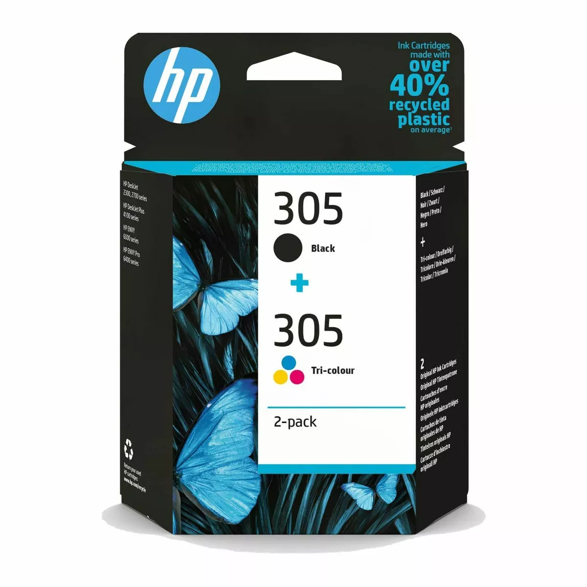 HP 305 / 305XL Black & Tricolor Ink Cartridge - Make Your Choice 