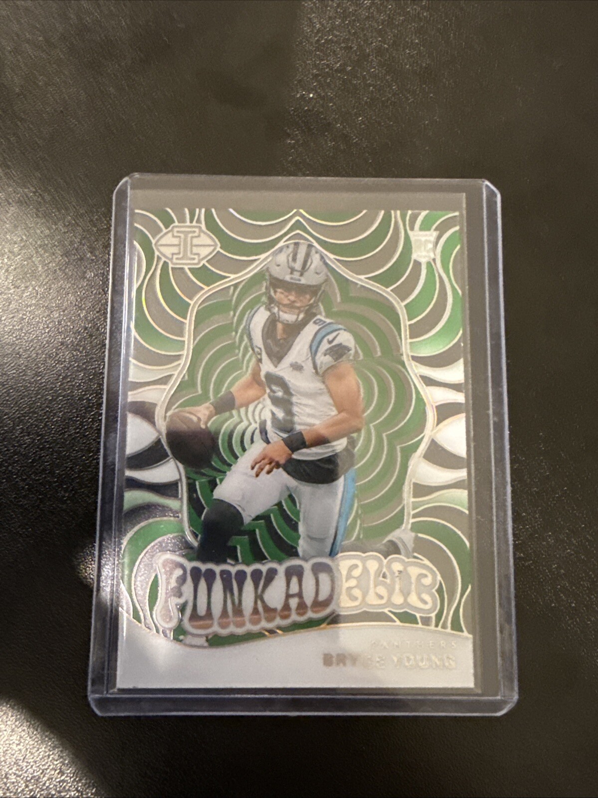 2023 Panini Illusions - Funkadelic Emerald #13 Bryce Young (RC) Carolina Panther