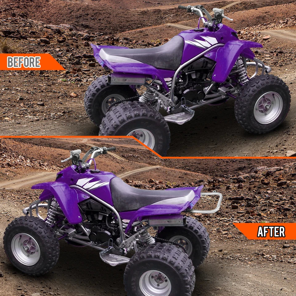 Rear Bumper Grab Bar Bracket Aluminum For Yamaha Blaster 200 YFS 200 1988-06 ATV - Image 4 of 4