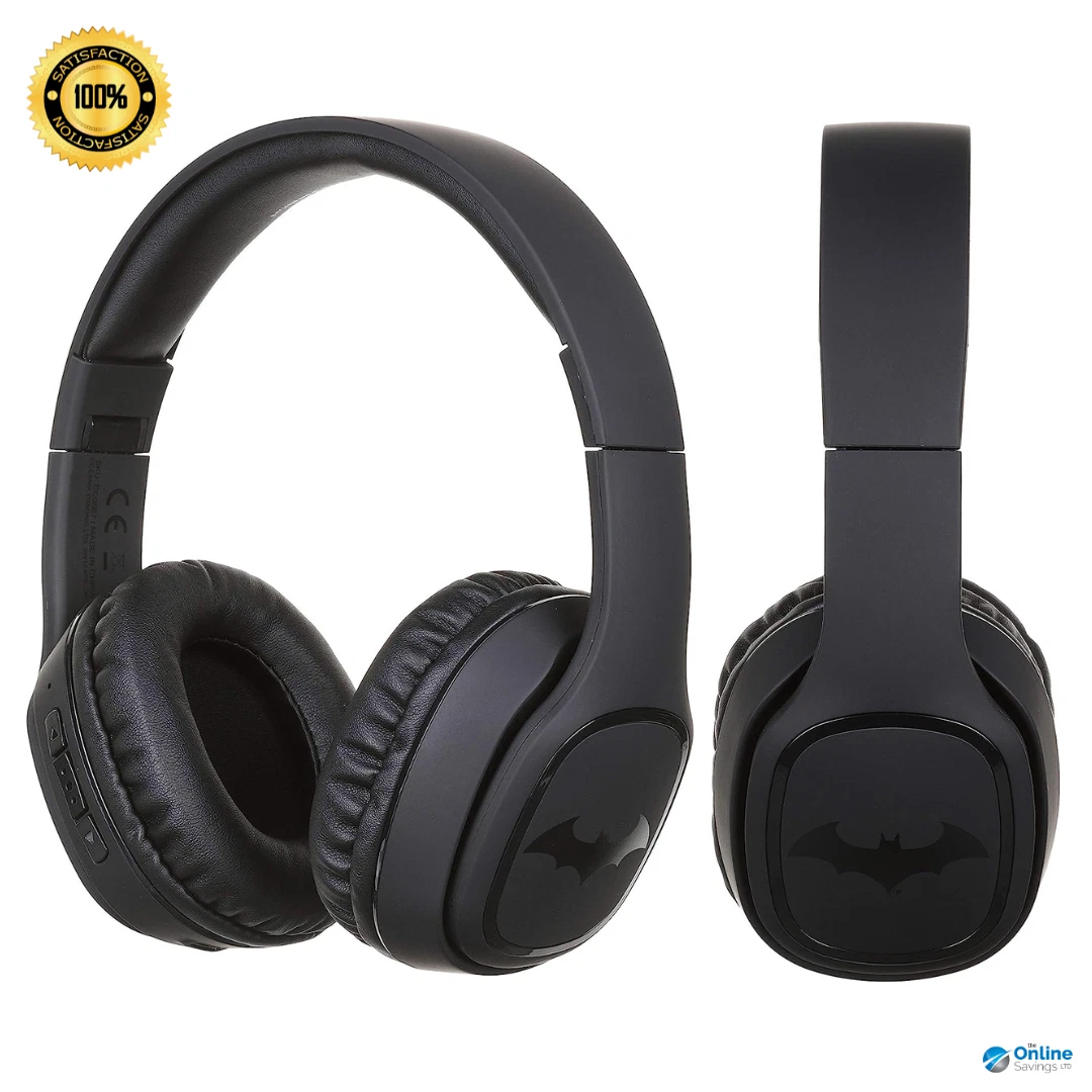 OTL Technologies TWEEN Batman Wireless Bluetooth Headphones Up to 30 Hours
