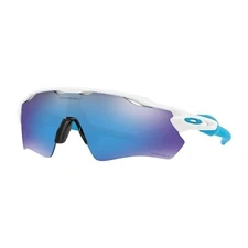 Oakley radar ev path polished white prizm sapphire glasses sunglasses