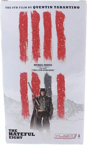 Cowboy Western Hateful Eight Joe Gage Cow Puncher Michael Madsen Clothed 20 cm N - Picture 3 of 3