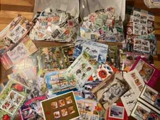 Worldwide Stamps Collections Lots = 1 Pound Asst.