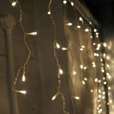 6M/10M 120/300/400/800 LED Icicle Christmas Fairy Lights (Warm/Cool/Blue/B&W)