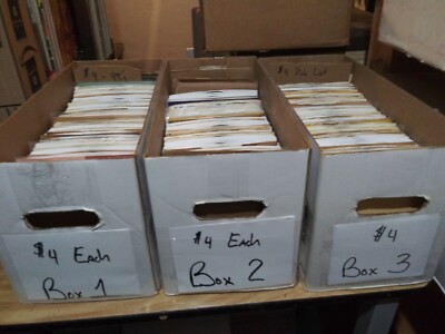Play Tested Lot 640 different Rock Blues R&B Oldies USED Records - U pick Any 6