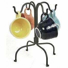 Coffee Cup Storage Rack Organizer Home Countertop Tree Mug Holder