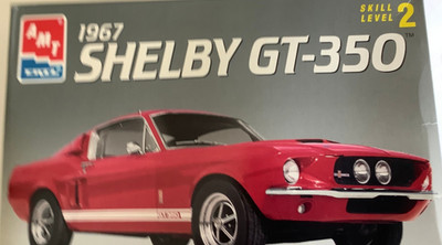  AMT 6633 1:25 1967 Ford GT-350 Shelby (GO50-17S7/3)