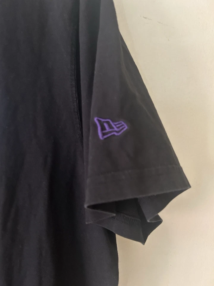 T Shirt New Era Los Angeles Lakers NBA Taille XL Noir Coton Luka Doncic - Photo 3/4