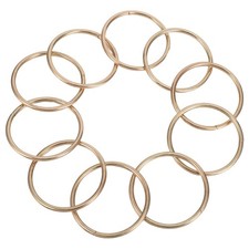 10 Pcs Metal Hoops for Crafts Macrame Catcher Dream Catchers