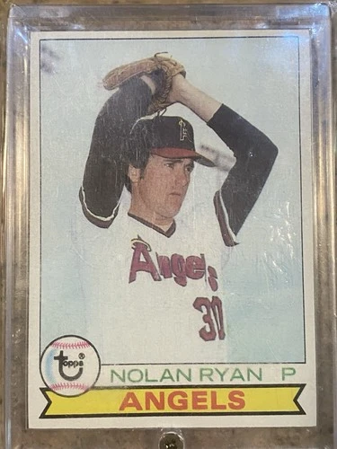 Topps 1979 Nolan Ryan Angels MLB Vintage Baseball Card Lot (2)