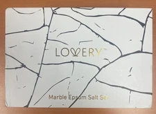 LOVERY EPSOM BATH SALTS Gift Set Relaxing Spa Salt with Essential Oils 8 Pcs
