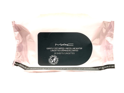 MAC Gently Off Wipes + Micellar Water 30 wipes Cleansers Free Shipping