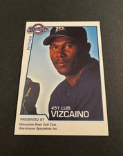 LUIS VIZCAINO 2004 Brewers Regional Wisconsin River Gold Club