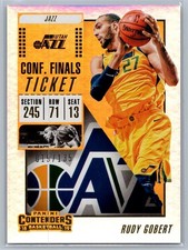 Rudy Gobert 2018-19 Panini Contenders Conference Finals Ticket /135 #59