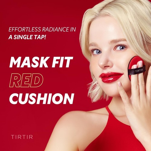 TirTir Maschera Fit Cuscino Rosso SPF40 PA++ – 18g – 27C Cool Beige - Foto 3 di 6