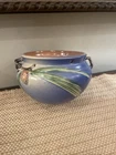 Rare~ Roseville Pottery Blue Pinecone Hanging Planter Pot ~ORIGINAL~ Vase Basket
