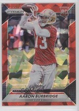 2016 Panini Prizm Rookie Red Crystals Prizm 45/75 Aaron Burbridge #258 k1n