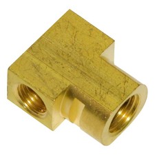 1964-70 Gm Olds Rear Flex Brake Hose Brass Tee Block With Slot Axle End Housing 1964-70 Gm Olds Rear Flex Brake Hose Brass Tee Block With Slot Axle End Housing