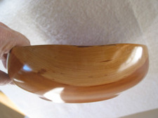 High Gloss Turned Wooden Bowl 8 inches Signed RFA Dated 2010 Great Condition
