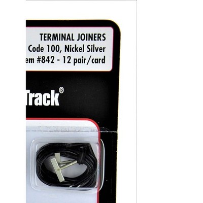 Adult-Approved Nickel Silver Rail Joiners for HO Scale Trains - Easy Install