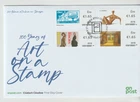 Ireland 2025 Art on a Stamp FDC  per scan
