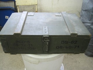 Munitionskiste NVA Armee Militaria DDR RGD 5