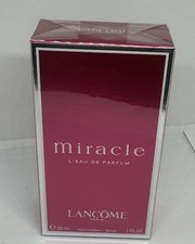 MIRACLE by Lancome L'Eau de Parfum Spray for Women 1oz / 30ml New In Sealed Box