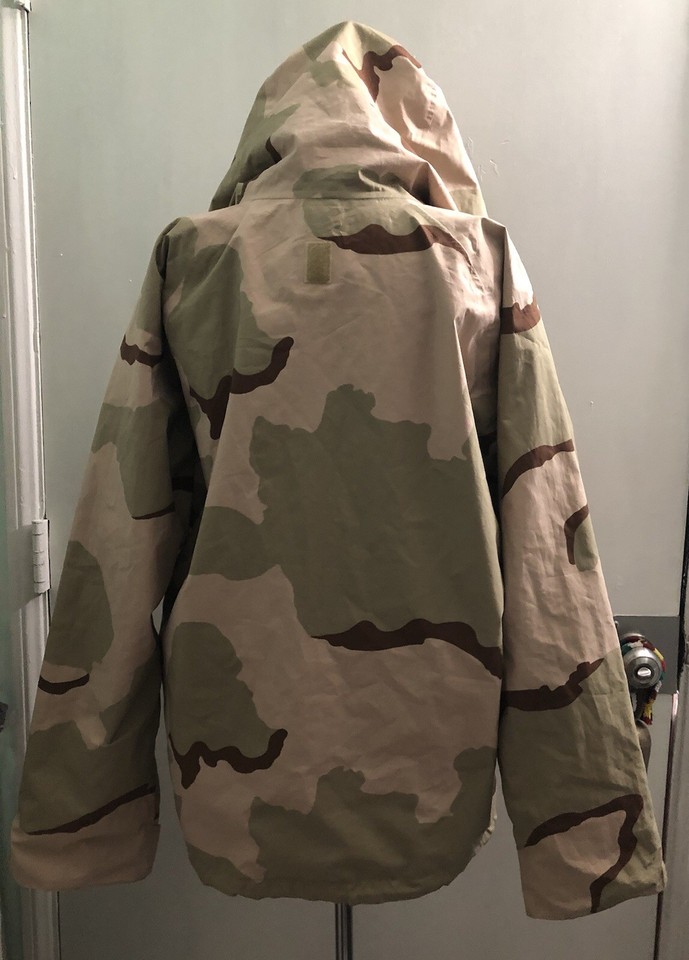 ADVENTURE TECH Coat Camouflage Reversible Woodland Desert Jacket Camo ...