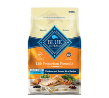 Blue Buffalo Life Protection Large Breed Dry Dog Food, Chicken Rice, 30-lb