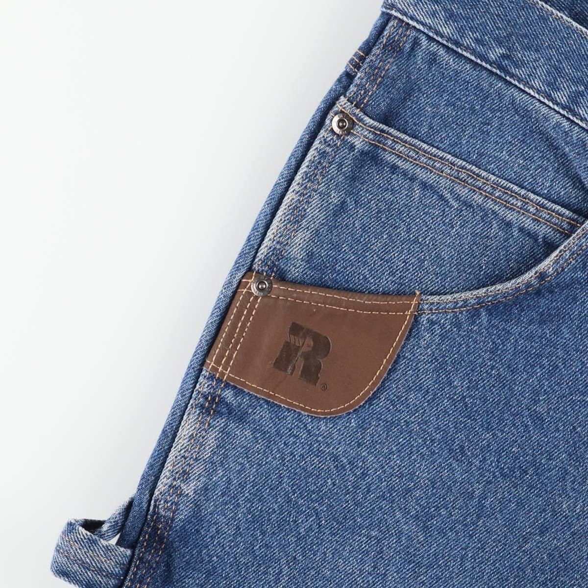 Used Wrangler RIGGS WORKWEAR denim painter pants men's size W34 thumbnail 5