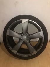 Genuine Audi A6 S6 C7 20" Black Edition Rotor Alloy Wheel SINGLE 4G0601025BP 