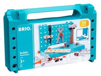 BRIO Builder Work Bench - Construction, Building, Learning and Educational Toys 