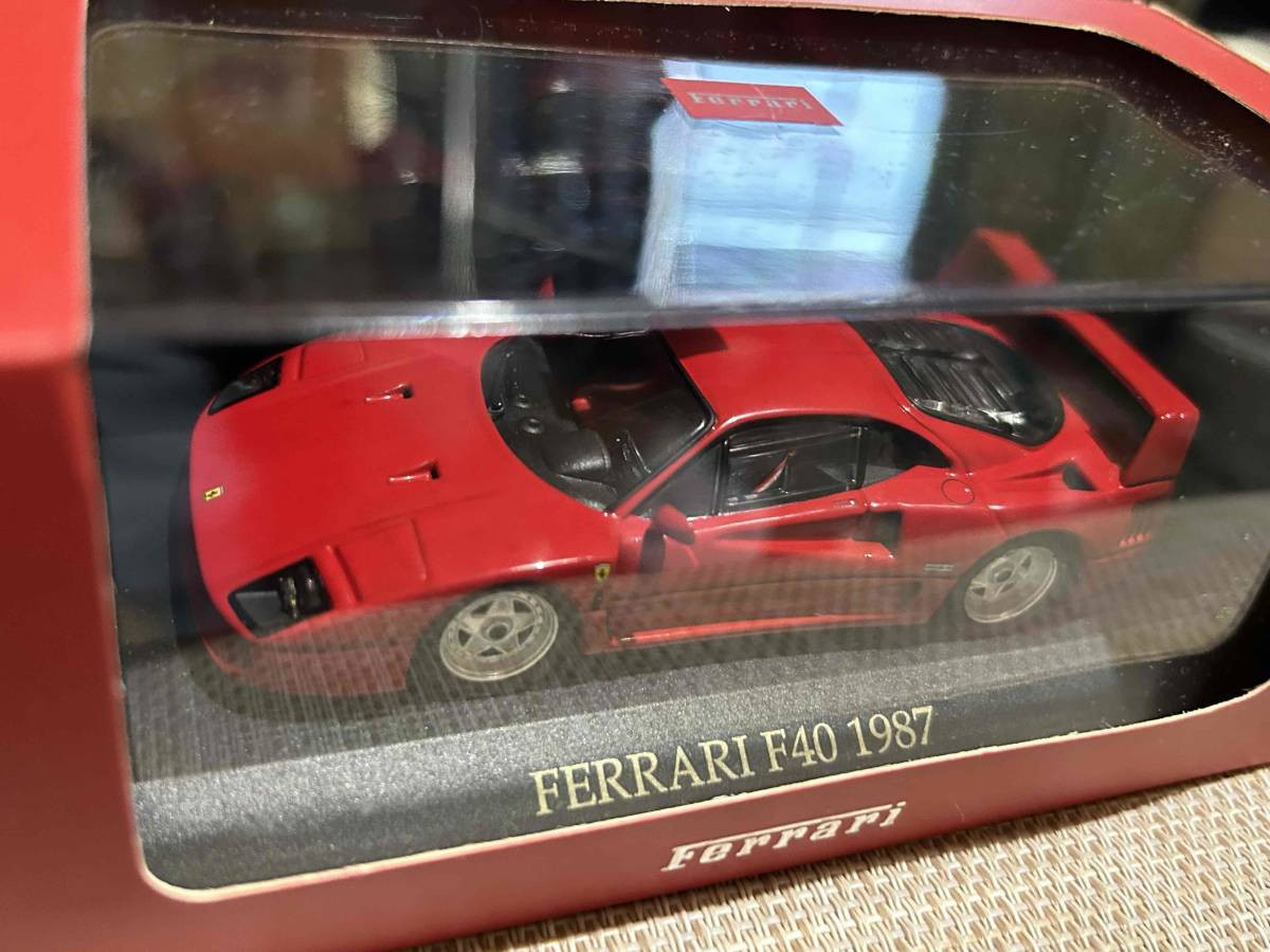 No Sunburn Or Scratches, Finest Ixo 1/43 Ferrari F40 1987 No Sunburn Or Scratches, Finest Ixo 1/43 Ferrari F40 1987